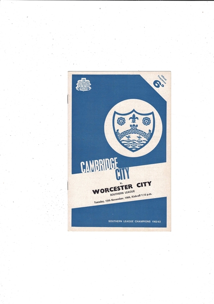 Latest Football Programmes Listed today