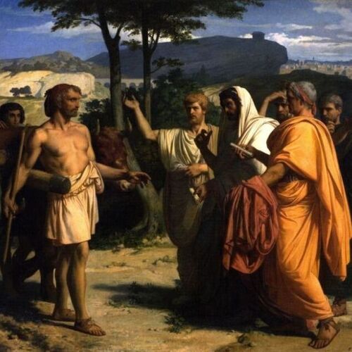 Cincinnatus Receiving Deputies of the Senate