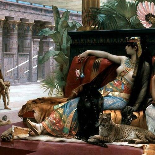 Cleopatra Testing Poisons on Condemned Prisoners