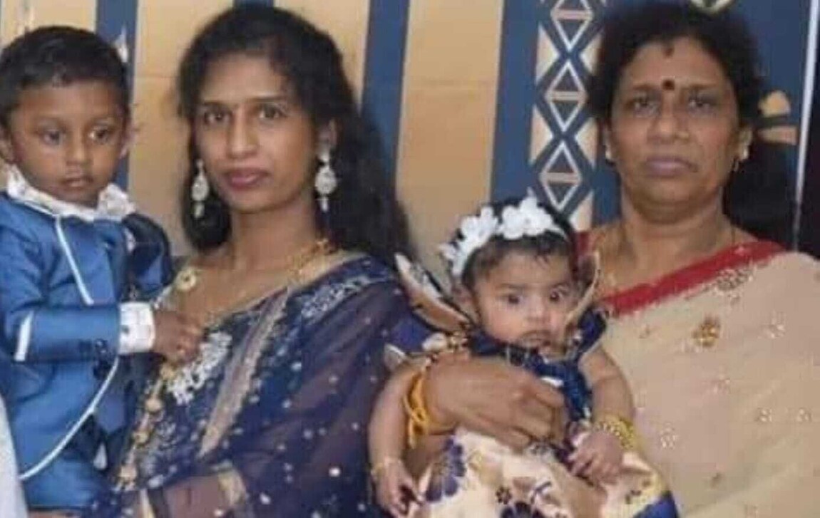 தீப்பற்றிய வீட்டிலிருந்து மீட்கப்பட்ட தாய், குழந்தைகள், பெண் மரணம்!