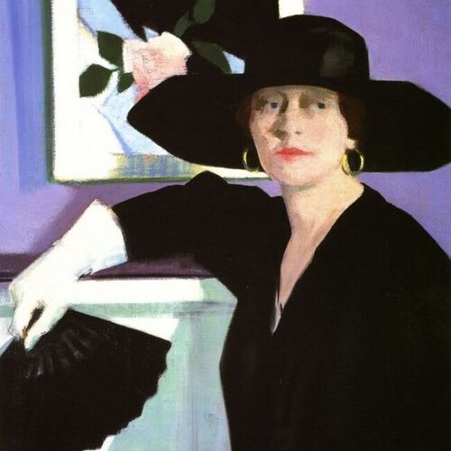 Portrait of a Lady in Black