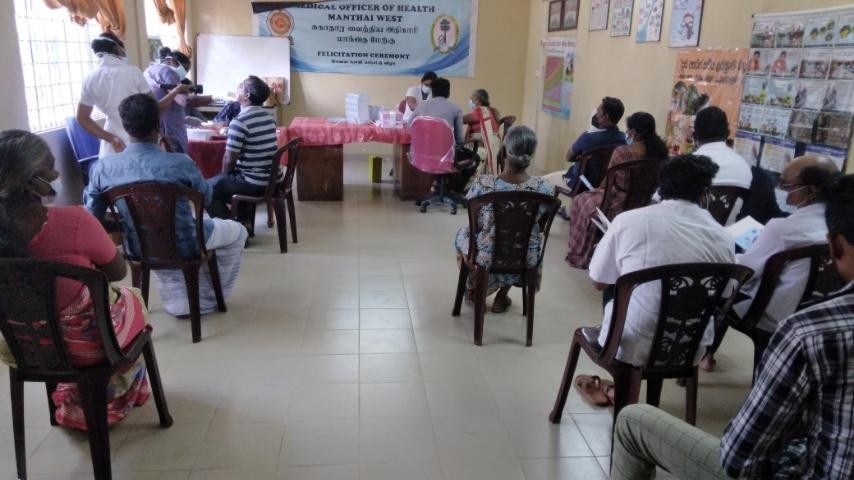 மாந்தை மேற்கில் மதத்தலைவர்கள், தொண்டர்களுக்கு மருத்துவ முகாம்