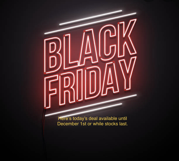 **Black Friday update**