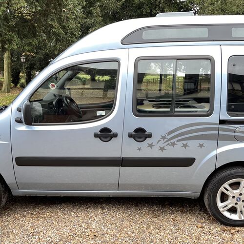 2007 Fiat Doblo 1.3 M-Jet Camper Van 2 Berth 73733 Miles PRO Conversion