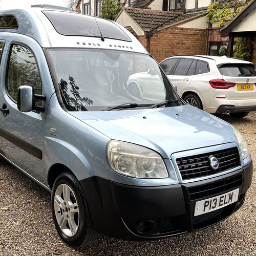 2007 Fiat Doblo 1.3 M-Jet Camper Van 2 Berth 73733 Miles PRO Conversion