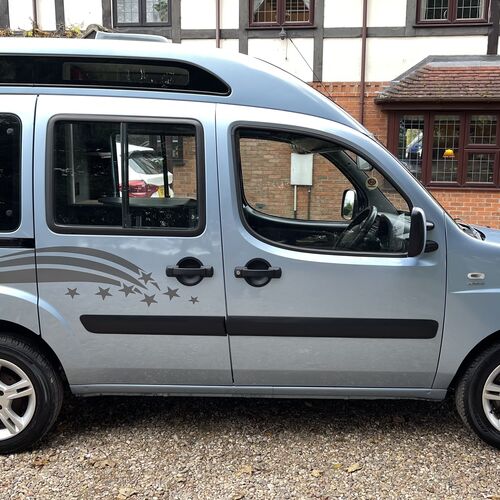 2007 Fiat Doblo 1.3 M-Jet Camper Van 2 Berth 73733 Miles PRO Conversion