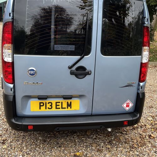 2007 Fiat Doblo 1.3 M-Jet Camper Van 2 Berth 73733 Miles PRO Conversion