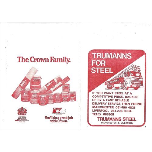 1980 Blackpool v Horwich The Greenall Whitley Lancashire Cricket Association Knockout Competition Final (14/09/1980) Cricket Scorecard