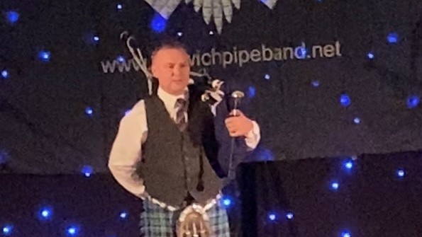 Stuart Liddell recital hosted by City of Norwich Pipe Band. Wymondham -12th November 2021