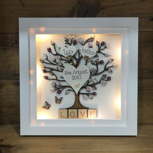 LED love hearts frame ❤️