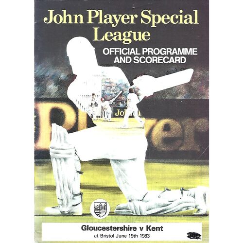 Kent County Cricket Programmes/Scorecards