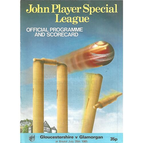 Glamorgan County Cricket Programmes/Scorecards