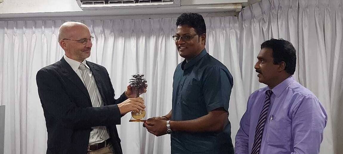 இலங்கைக்கான ஜேர்மன் தூதுவர் யாழ். மாநகர சபை முதல்வர் சந்திப்பு