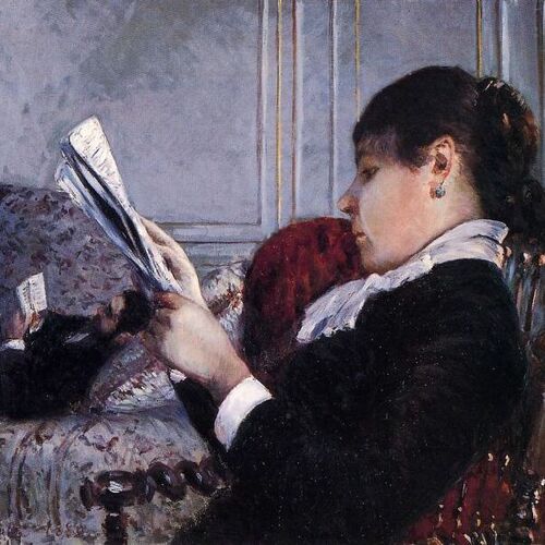 Interior, Woman Reading