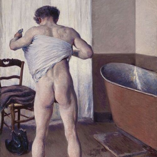 Man at his Bath
