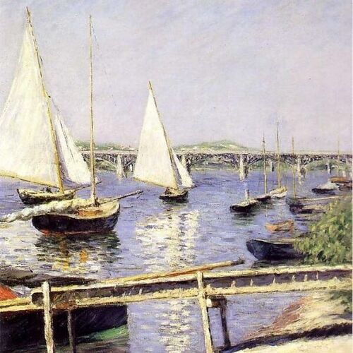 Sailboats in Argenteuil