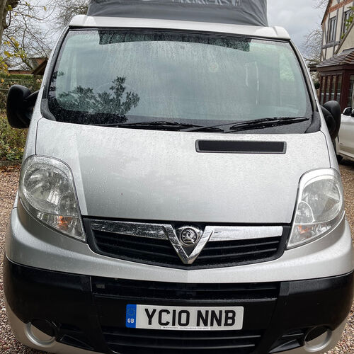 2010 Vauxhall Vivaro LWB Camper Van 4 Berth Silver 2.0 CDTi