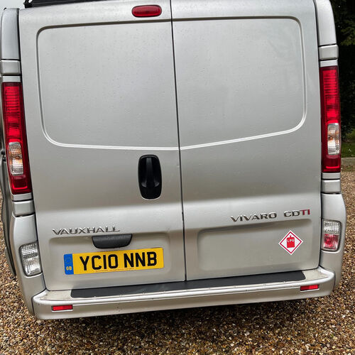 2010 Vauxhall Vivaro LWB Camper Van 4 Berth Silver 2.0 CDTi