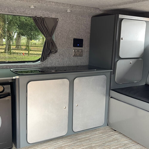 2010 Vauxhall Vivaro LWB Camper Van 4 Berth Silver 2.0 CDTi