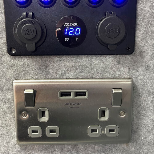 2010 Vauxhall Vivaro LWB Camper Van 4 Berth Silver 2.0 CDTi