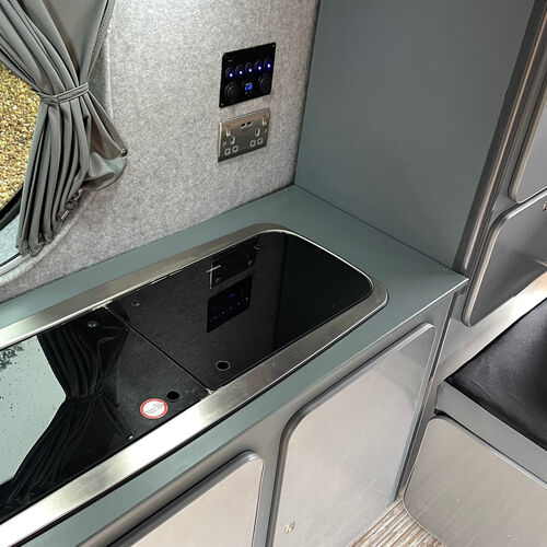 2010 Vauxhall Vivaro LWB Camper Van 4 Berth Silver 2.0 CDTi