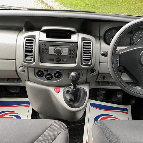 2010 Vauxhall Vivaro LWB Camper Van 4 Berth Silver 2.0 CDTi