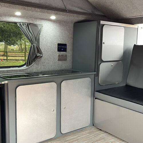 2010 Vauxhall Vivaro LWB Camper Van 4 Berth Silver 2.0 CDTi