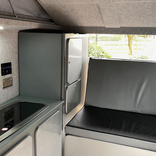 2010 Vauxhall Vivaro LWB Camper Van 4 Berth Silver 2.0 CDTi