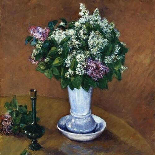 Still Life with a Vase of Lilacs