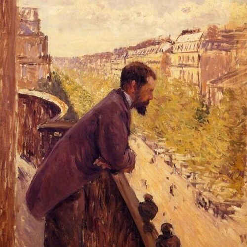 The Man on the Balcony (A)