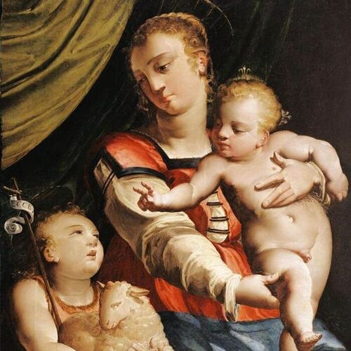 Virgin and Child with the Young St John the Baptist