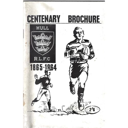 1865/1964 Hull Centenary Rugby League Brochure