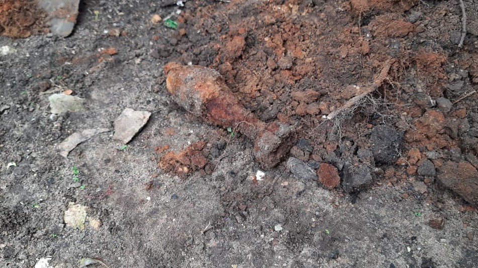 மோட்டார் குண்டொன்று  இன்று மீட்கப்பட்டது