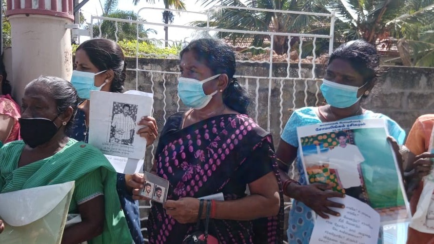 யாழ்ப்பாணத்தில் கவனவீர்ப்புப் போராட்டம்