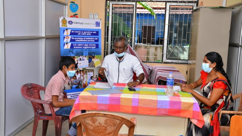 'வொயிஸ்' நிறுவன உதவியுடன் மாற்றாற்றல் உள்ளவர்களுக்கு மருத்துவ முகாம்.