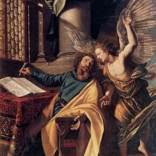 St Matthew and the Angel