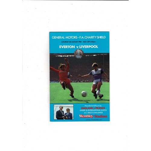 Charity Shield Final Football Programmes