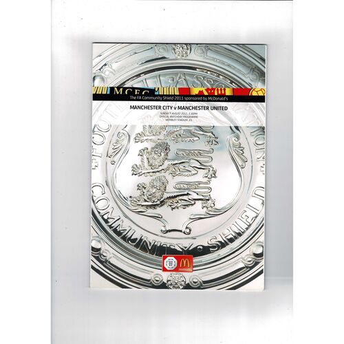 Charity Shield Final Football Programmes