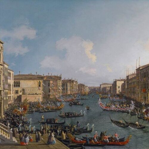 A Regatta on the Grand Canal