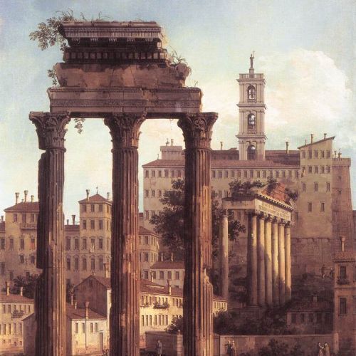 Rome: Ruins of the Forum, Looking towards the Capitol