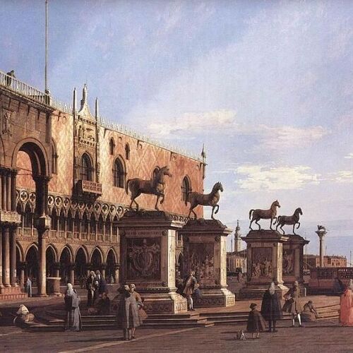 Capriccio: The Horses of San Marco in the Piazzetta