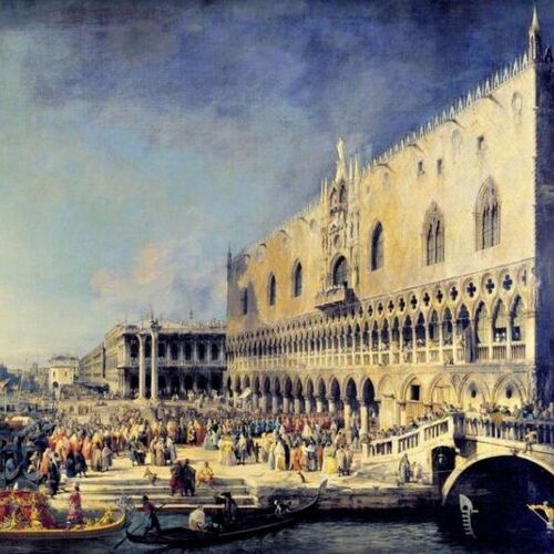 Arrival of the French Ambassador at the Doge's Palace, Venice