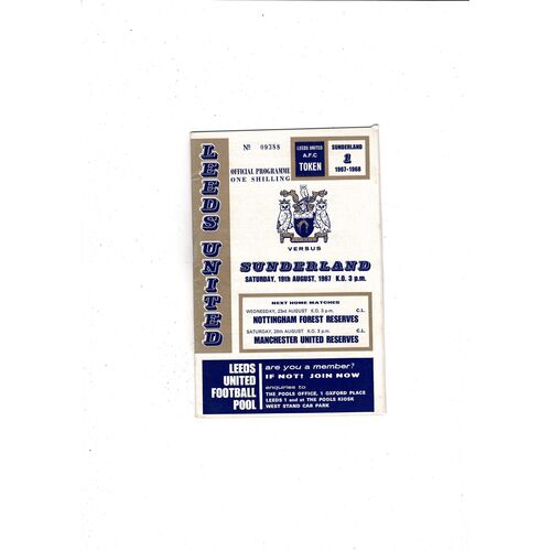Sunderland Away Football Programmes