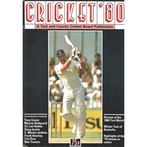 1980 Cricket '80 Yearbook