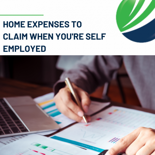 Home expenses to claim when you're self employed