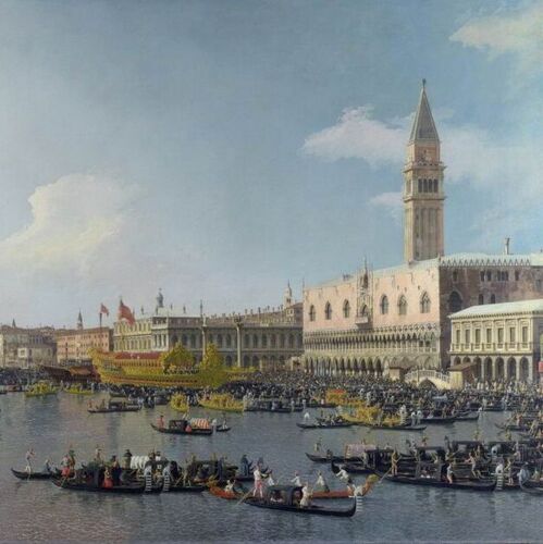 Venice: The Basin of San Marco on Ascension Day