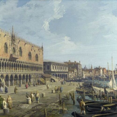 Venice: The Doges Palace and the Riva degli Schiavoni