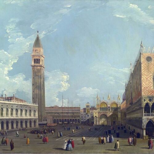 Venice: The Piazzetta from the Molo