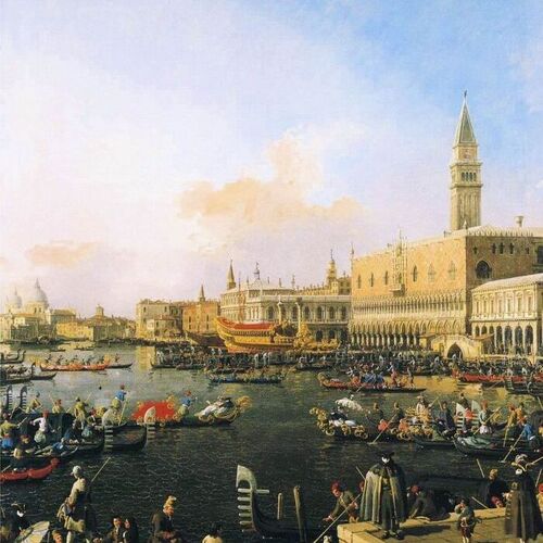 Venice: Bacino di San Marco on Ascension Day