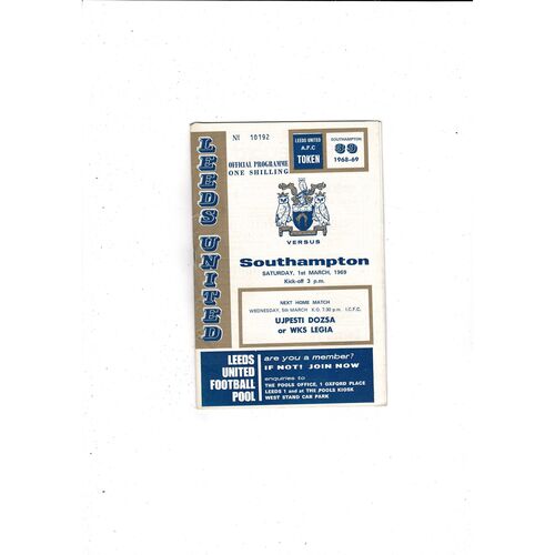 Southampton Away Football Programmes